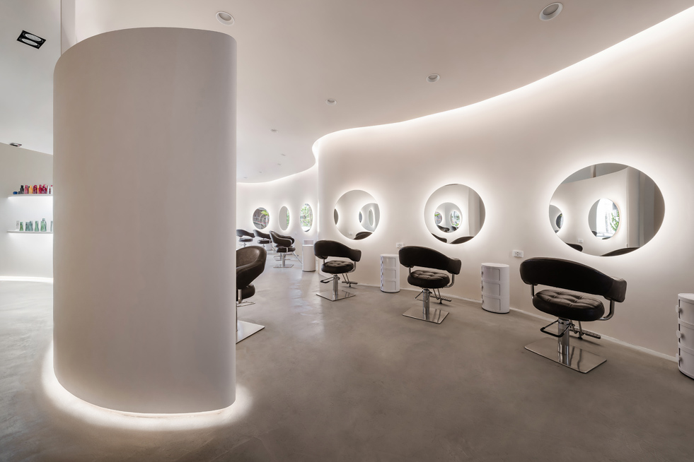 嘉義,空間攝影,室內完工拍攝,三川二目,MOON PARK Lounge Hair Salon