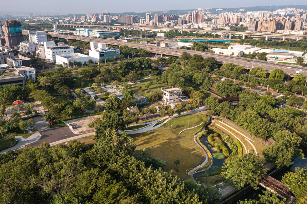 台中,黎新公園,空間攝影,利群工程顧問股份有限公司,三川二目,景觀拍攝,完工拍攝