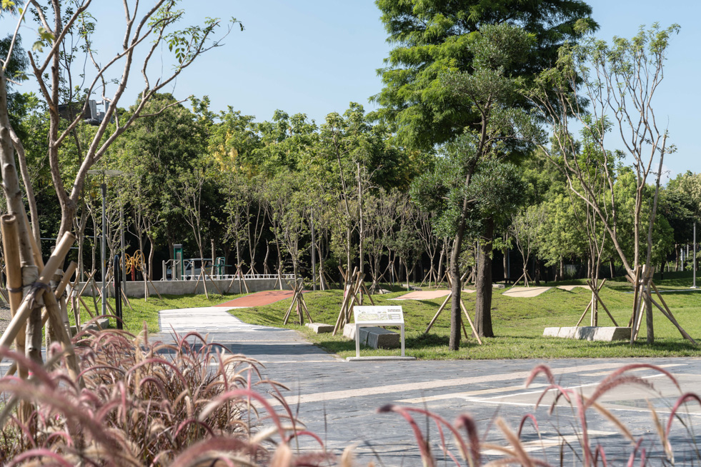 新竹,興隆公園,空間攝影,完工拍攝,新翊規劃設計,三川二目,景觀拍攝