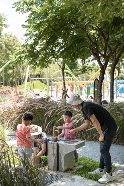 新竹,興隆公園,空間攝影,完工拍攝,新翊規劃設計,三川二目,景觀拍攝